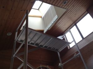 電動天窓ブラインド修理