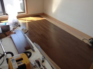 フローリング施工