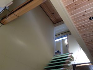 吹き抜けのある住宅