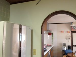 キッチンのクロス張替