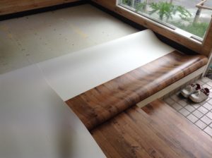 店舗の床リフォーム