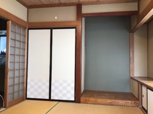 和室のリフォーム工事完了