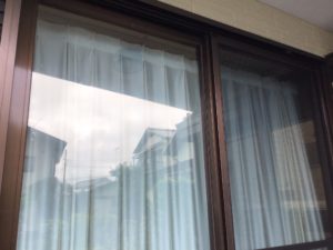 遮熱フィルム施工後