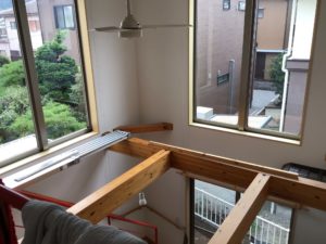 ＬＤＫの吹き抜け部分