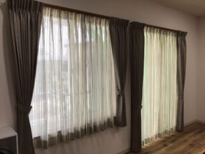 カーテンの新設