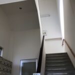 階段室ホールの張替え