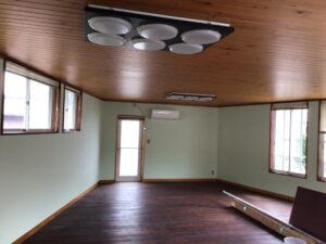 保養施設の貼替え