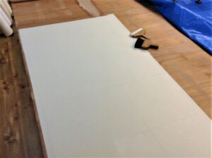 油団づくり制作中