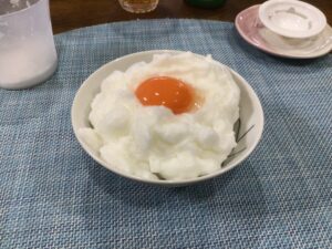 ふわふわの卵かけご飯