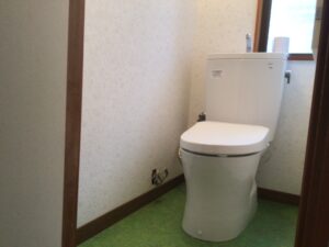 便器を取り外さなくて内装リフォーム工事